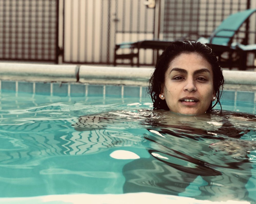 Une piscine dont vous